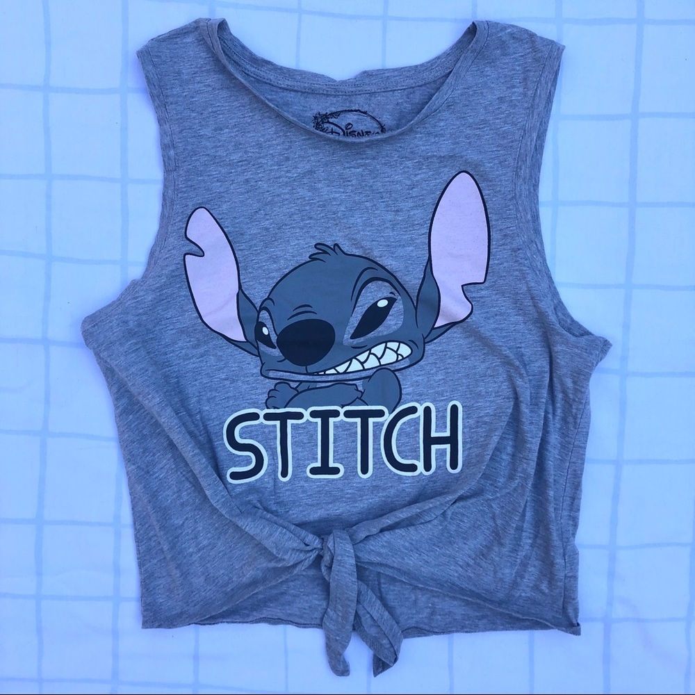 Disney Stitch Tie Tank Top